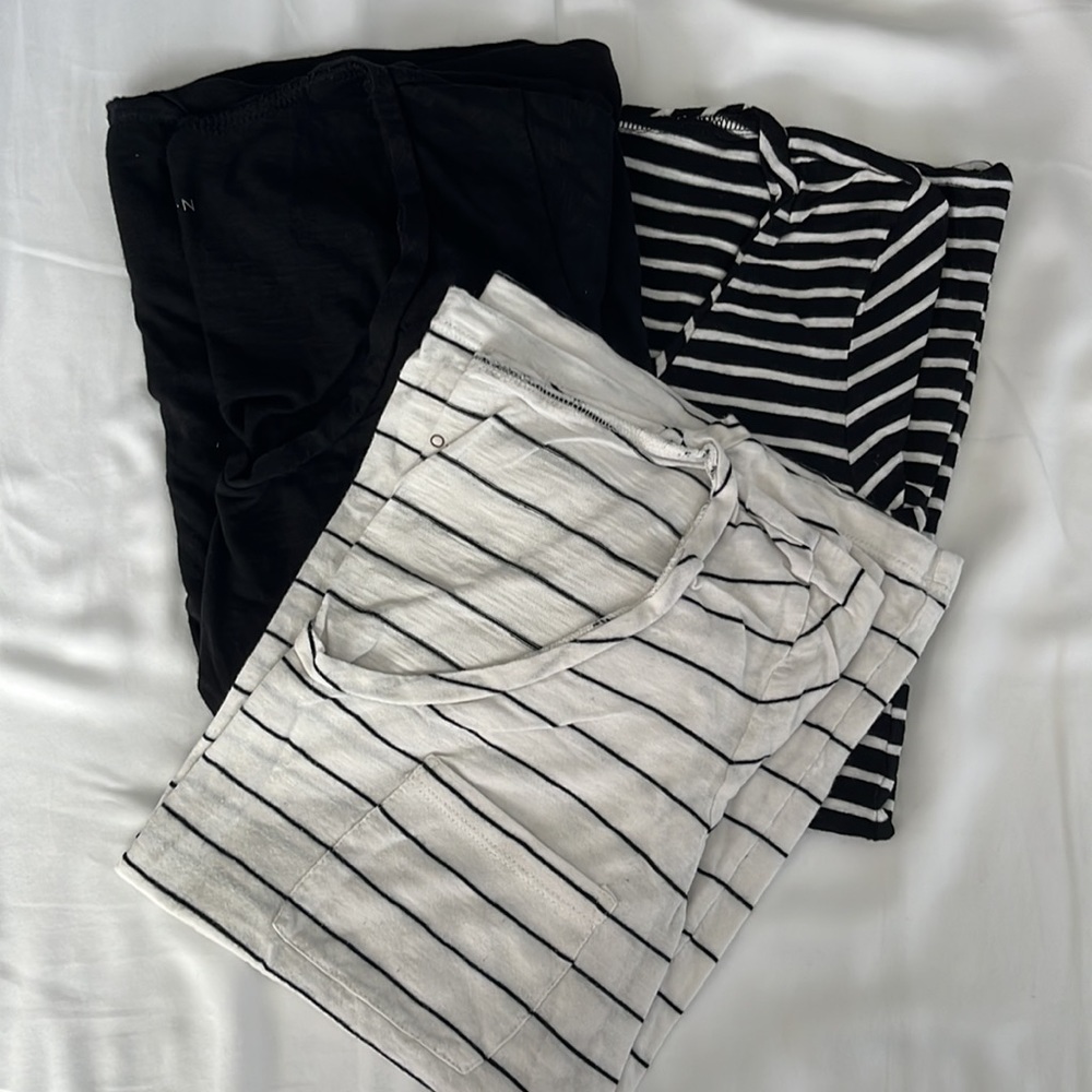 Caslon Striped Tee Shirt Set of 3